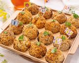 銅製たこ焼き器で作る　さつまいもコロッケ作り方15写真
