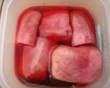 お酢好きの☆あかだいこん☆甘酢漬け作り方6写真