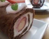 ＨＭで ロールケーキ作り方7写真