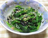 ✿ほうれん草の海苔じゃこ和え（ナムル）✿作り方4写真