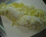 レンジで白菜と油揚げの煮浸し作り方1写真