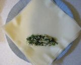 春菊と鶏胸肉の*梅しそ春巻き作り方5写真