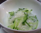 超簡単！我が家の酢の物（山芋と胡瓜）作り方3写真