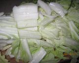 超簡単☆白菜と卵の和え物作り方1写真