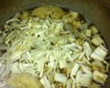 おでんの残りで炊き込みご飯作り方3写真
