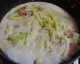 簡単 白菜ミルク煮作り方7写真