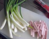 魚肉ソーセージのオリーブオイル炒め作り方1写真