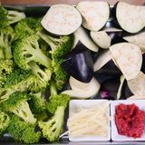 焼きブロッコリーとなすのおかか和え😋🥗作り方1写真