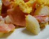 長芋とベーコンの玉子炒(日曜の朝ごはん）作り方6写真
