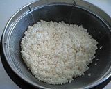 そぼろおこわ作り方1写真