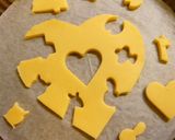 バレンタイン♡ハートのパズルクッキー作り方6写真
