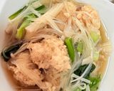 鶏団子の酸辣湯風作り方4写真