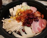 韓国風♪カレー鍋？ブデチゲ♡カレー風味作り方6写真