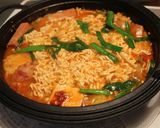 韓国風♪カレー鍋？ブデチゲ♡カレー風味作り方9写真