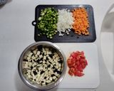 野菜たくさんのキーマカレー作り方1写真