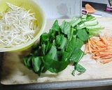 小松菜ともやしのナムル作り方1写真