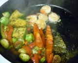 野菜たっぷりエビバター作り方4写真