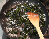 しらすとわかめと卵のバター炒め作り方3写真