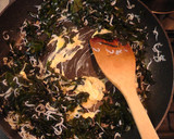 しらすとわかめと卵のバター炒め作り方4写真