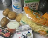 手軽ポテトグラタン ヤンソンさんの誘惑風作り方1写真