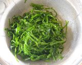 青じそドレｄｅ切り昆布と蓮根の香味炒め作り方2写真