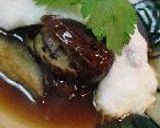 焼き茄子とろろ作り方3写真