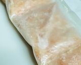 冷凍鶏むねバーグのチーズ焼き作り方2写真