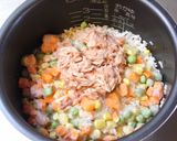 炊き込みピラフ(ぐうたら)作り方1写真
