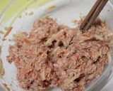 まるでカレー！　カレーつくねバーグ☆作り方2写真