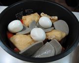 簡単やさしい味のおでん ~炊飯器で~作り方2写真