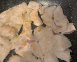 鶏むね肉とちんげん菜のとろっと炒め作り方5写真