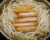 簡単！シャウエッセンともやしの白だし煮作り方1写真