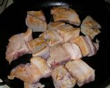 マーマレードで柔らか~い☆豚肉の角煮♪作り方2写真