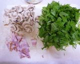 簡単　水菜たっぷりマカロニサラダ作り方2写真