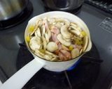 簡単　水菜たっぷりマカロニサラダ作り方3写真