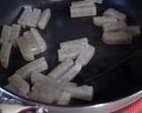 にんじんと椎茸とこんにゃくの味噌きんぴら作り方3写真