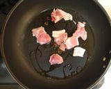 鶏肉と水菜の和風パスタ作り方4写真