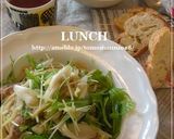 鶏肉と水菜の和風パスタ作り方10写真