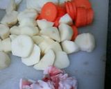みりんと醤油がポイント・うちの豚汁作り方1写真