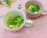 レタスと卵のスープ作り方4写真