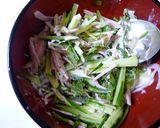 ☆油揚げの巾着焼き☆作り方2写真