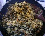 学校給食の高菜そぼろ丼✽作り方6写真