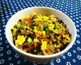 学校給食の高菜そぼろ丼✽作り方7写真