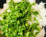 大根の葉のササッとチャーハン作り方2写真