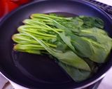 簡単　ほうれん草たっぷり卵サラダ作り方2写真
