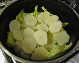 塩鮭と野菜のヘルシー蒸し作り方2写真