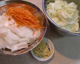 美味しい【揚げ魚の白菜あんかけ】♪作り方1写真