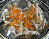 塩鮭と野菜のヘルシー蒸し作り方6写真