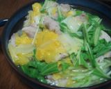 鍋におまかせ✰水なしで≪塩豚白菜≫作り方8写真
