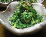 春菊の明太マヨ和え作り方6写真